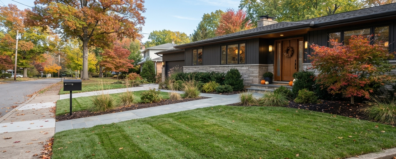 Minimalist Front Yard Fall Cleanup Tips
