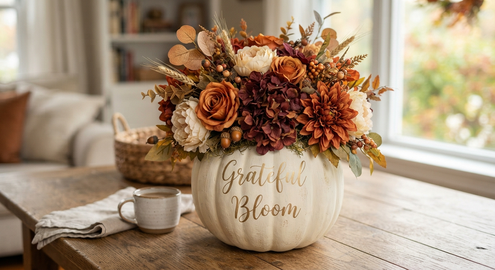 DIY Pumpkin Floral Arrangements That Actually Beat a Store-Bought Centerpiece