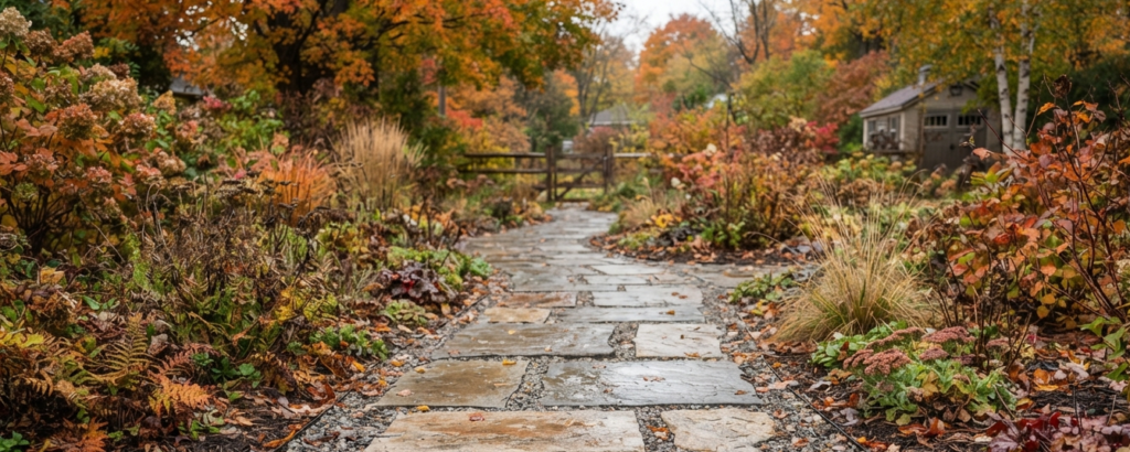 Natural Stone Path DIY Ideas That Actually Handle Fall Rain