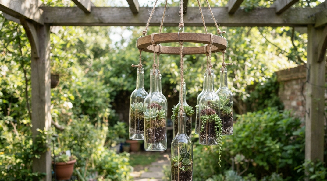 Succulent Chandelier Ideas That Will Instantly Transform Your Garden Space