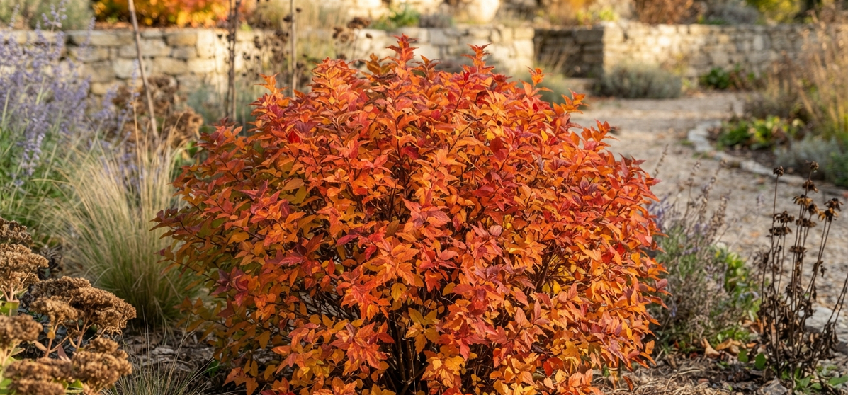 Drought-Tolerant Shrubs for Fall Color