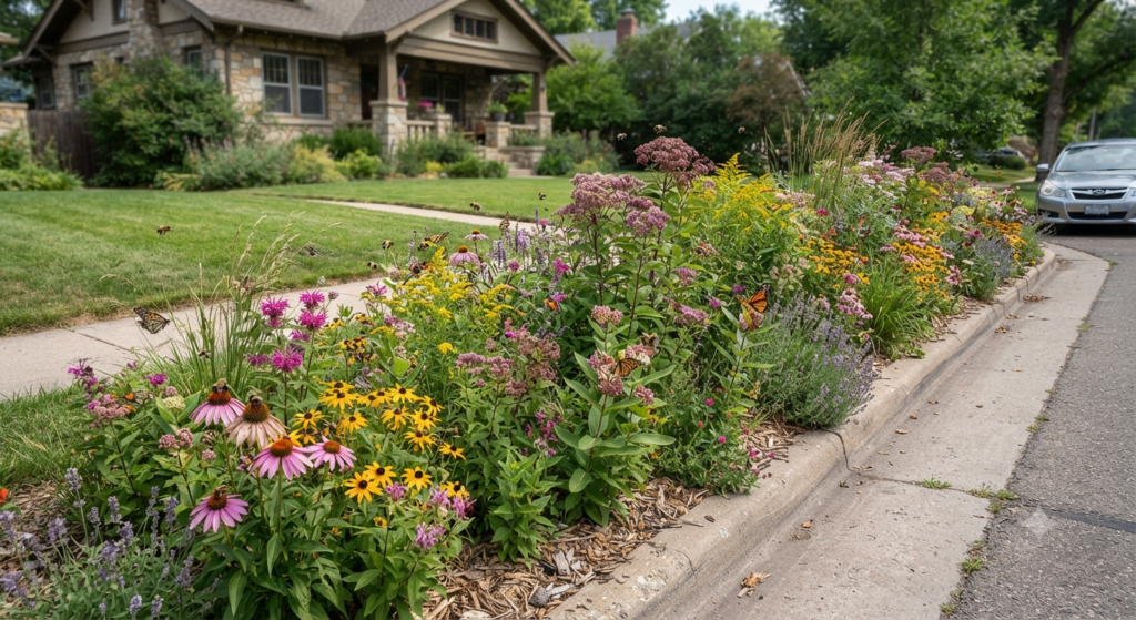 Front Yard Pollinator Garden Ideas That Actually Work