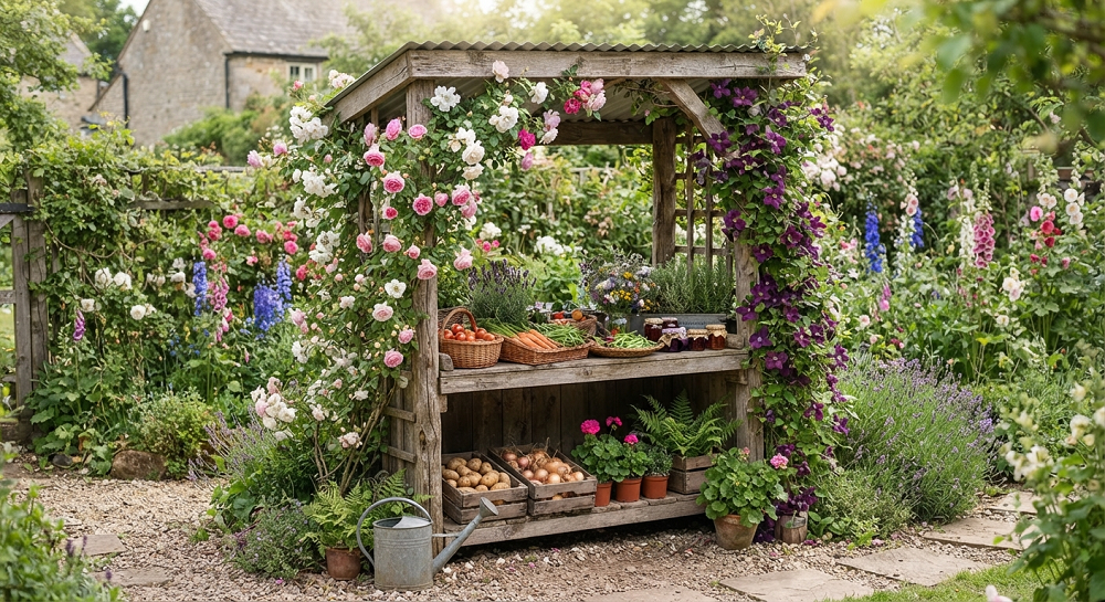 Farmstand Ideas That Add Cottagecore Charm to Your Backyard