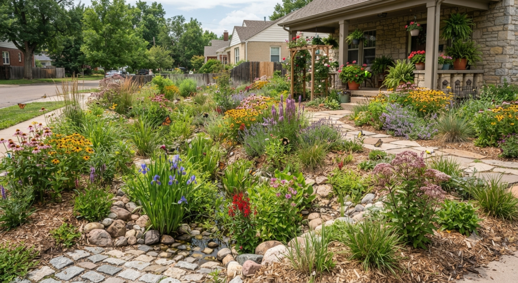 Front Yard Pollinator Garden Ideas That Actually Work