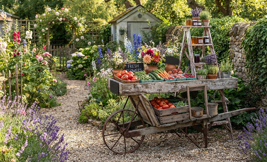 Farmstand Ideas That Add Cottagecore Charm to Your Backyard