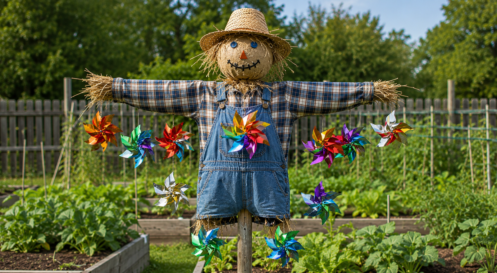 Unique Garden Scarecrow Ideas That Actually Keep Birds Away