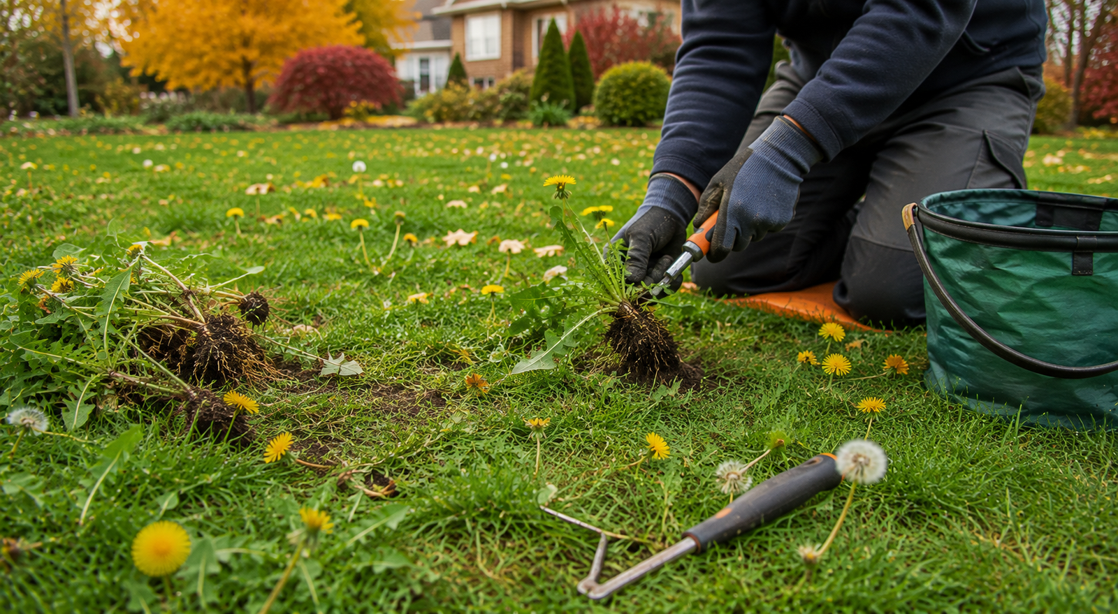 How to Get Rid of Dandelions in Fall Naturally