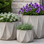 DIY Outdoor Cement Planters That Survive Anything