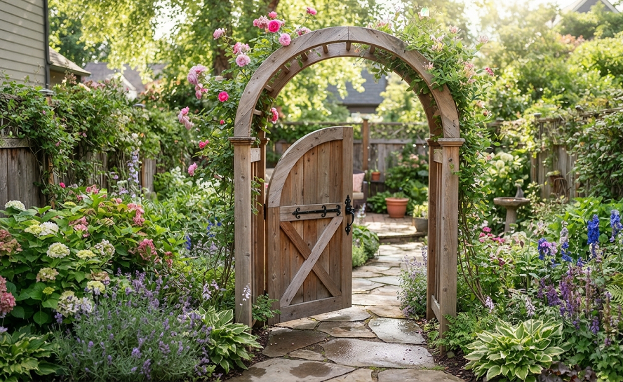 Beautiful Garden Gate Ideas To Welcome Visitors