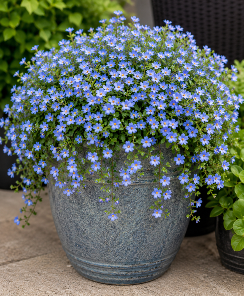 Stunning Light Blue Flowers Perfect for Container Gardening