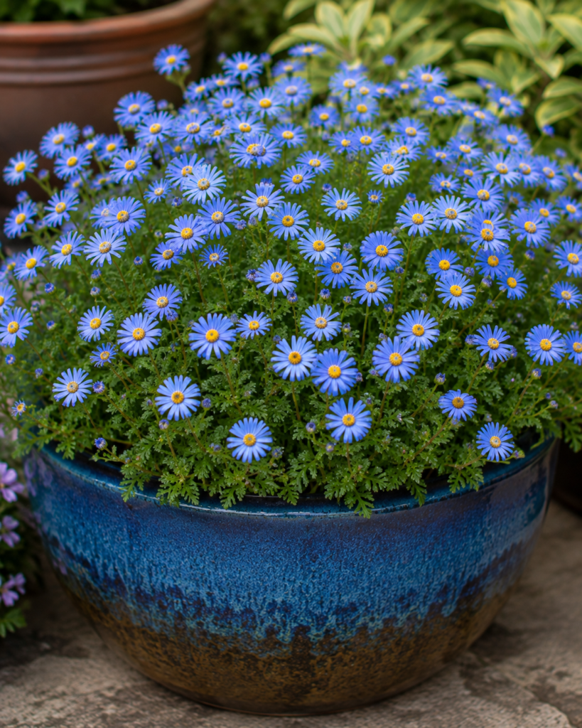 Stunning Light Blue Flowers Perfect for Container Gardening