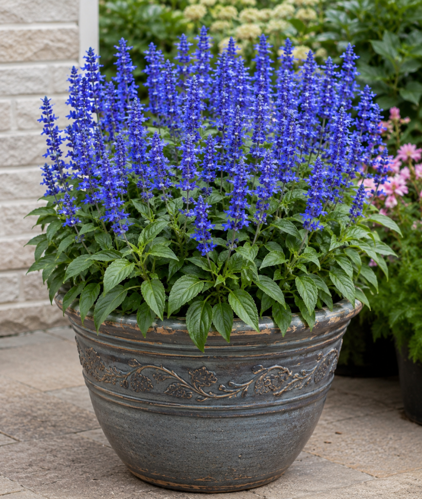 Stunning Light Blue Flowers Perfect for Container Gardening