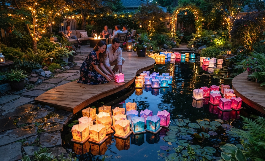 10+ Dreamy Water Lantern Festival Ideas That'll Transform Your Backyard 