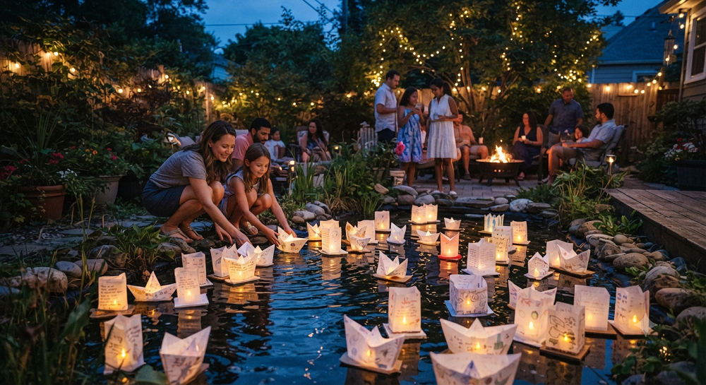 10+ Dreamy Water Lantern Festival Ideas That'll Transform Your Backyard 