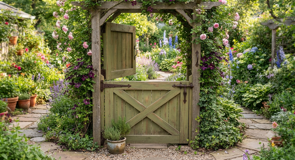 Beautiful Garden Gate Ideas To Welcome Visitors
