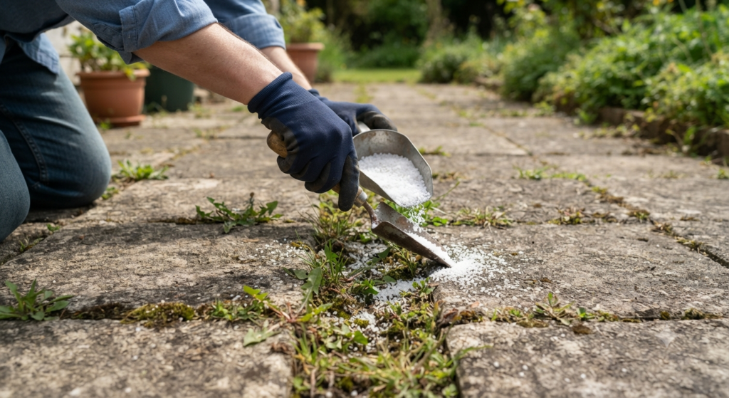 How to Kill Weeds Between Pavers Naturally (Without Ballooning Your Patio Budget)