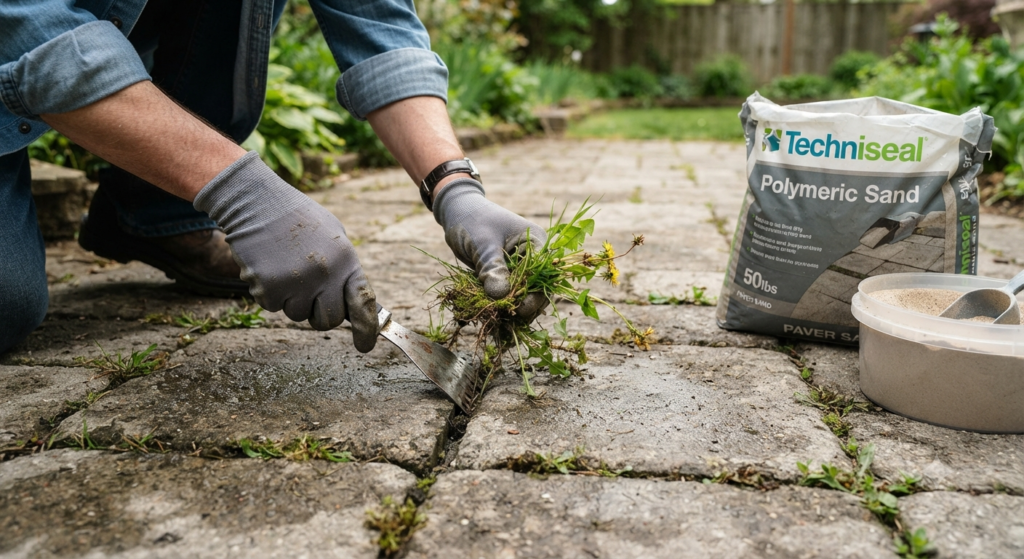 How to Kill Weeds Between Pavers Naturally (Without Ballooning Your Patio Budget)