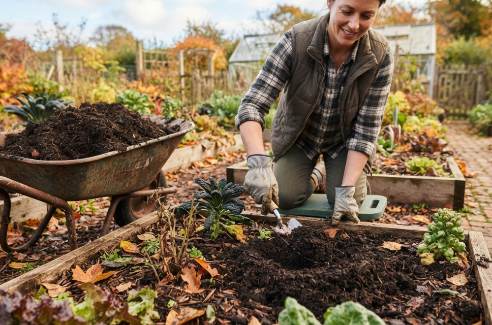 How to Prepare Your Garden Soil in Autumn Using Organic Compost