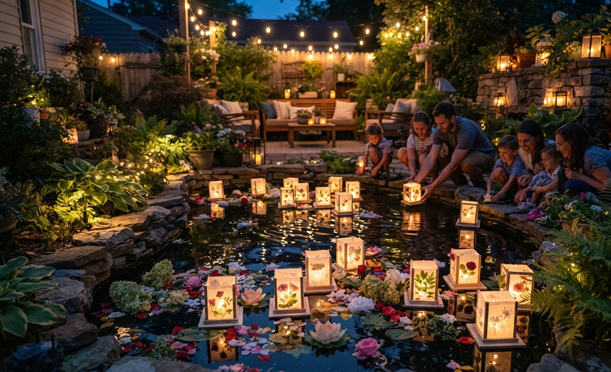10+ Dreamy Water Lantern Festival Ideas That'll Transform Your Backyard 