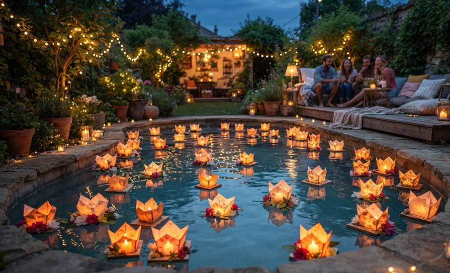 10+ Dreamy Water Lantern Festival Ideas That'll Transform Your Backyard 