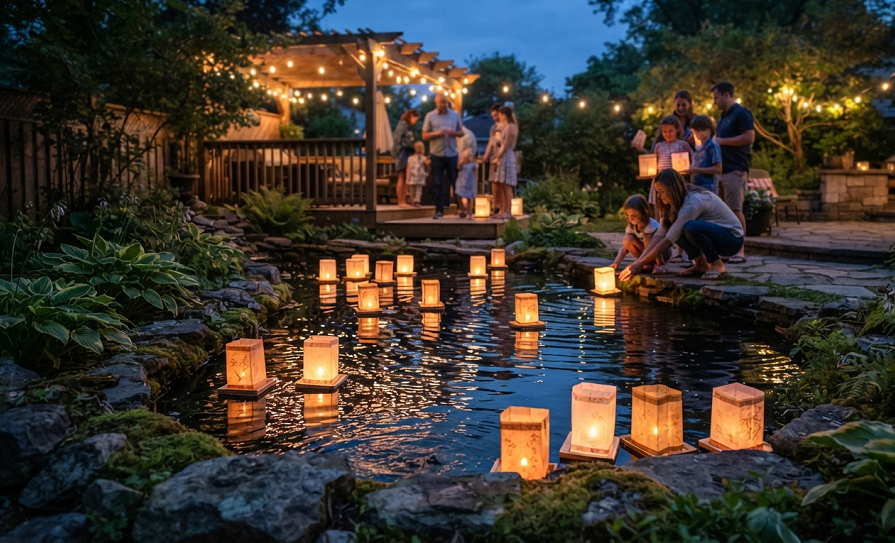 10+ Dreamy Water Lantern Festival Ideas That'll Transform Your Backyard 