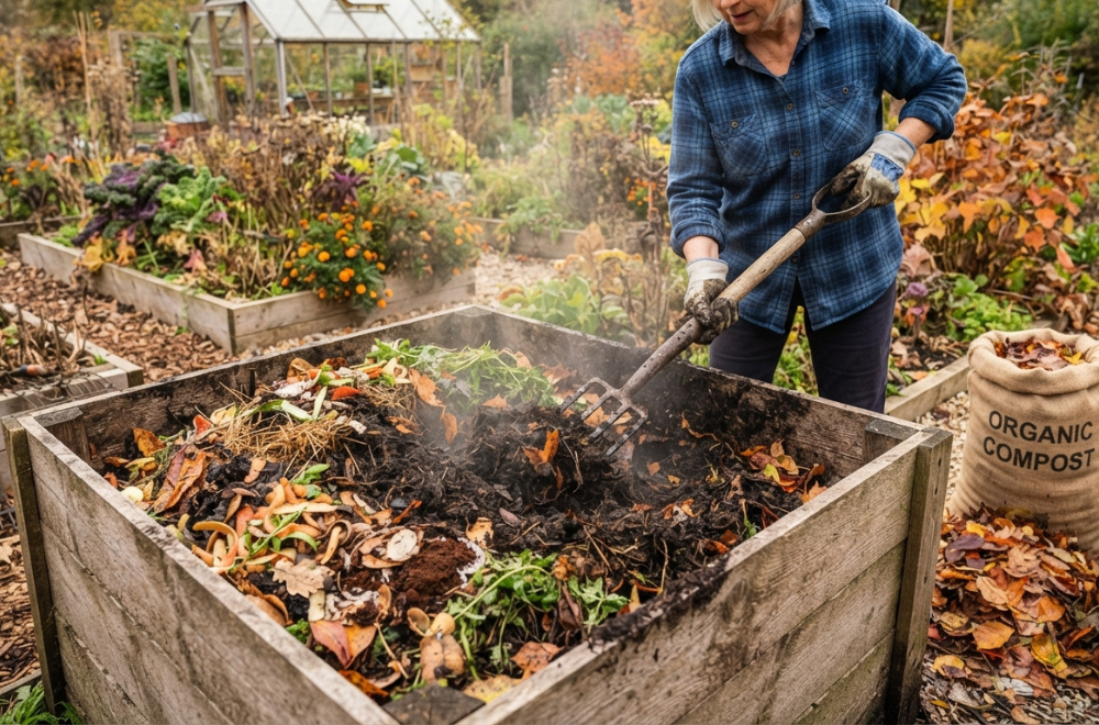 How to Prepare Your Garden Soil in Autumn Using Organic Compost