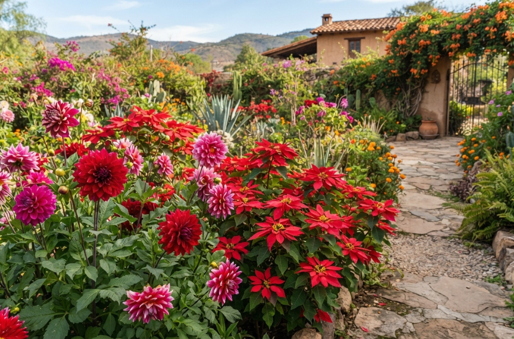 Discover the Beauty of Mexican Flowers with Vibrant Blooms