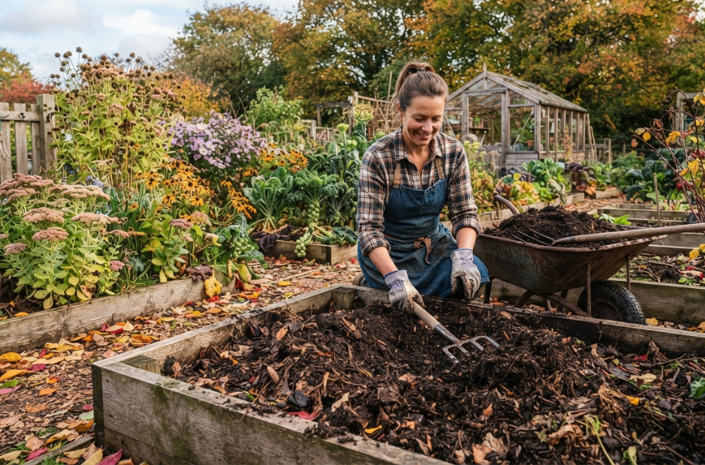 How to Prepare Your Garden Soil in Autumn Using Organic Compost