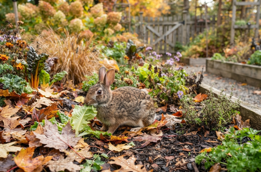 Natural Ways to Keep Deer and Rabbits Away From Fall Shrubs and Gardens
