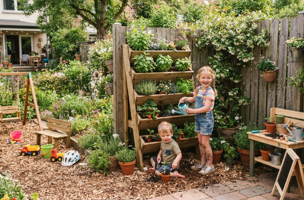 Kids Outdoor Play Area Ideas for Tiny Backyards (That Actually Work)