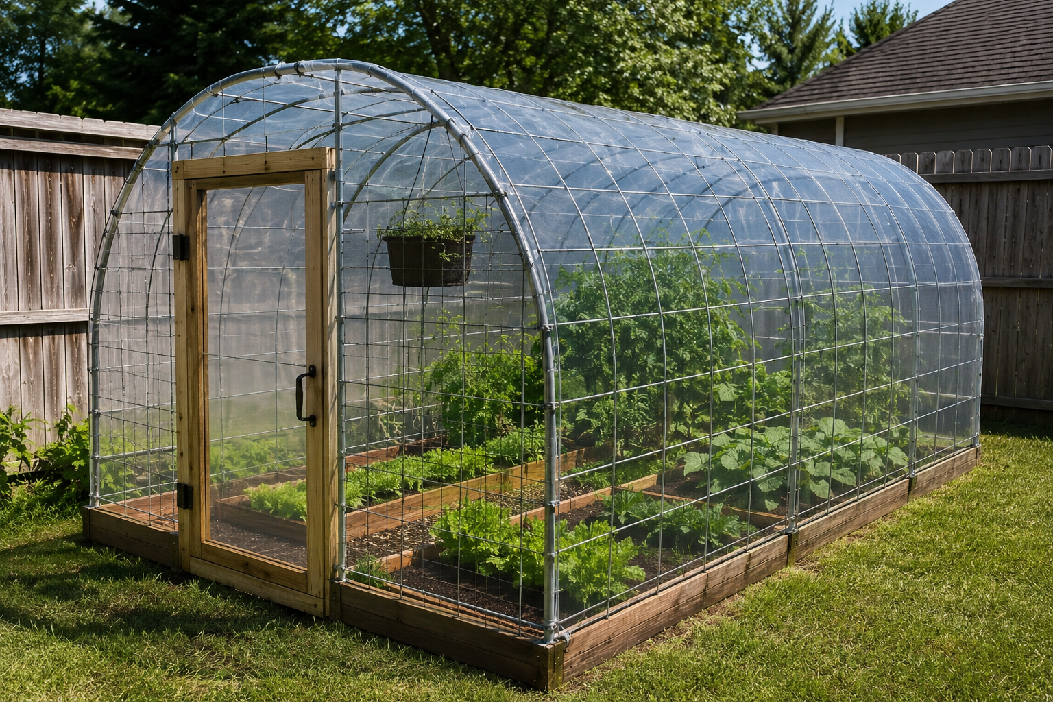 Budget Backyard Greenhouse Ideas