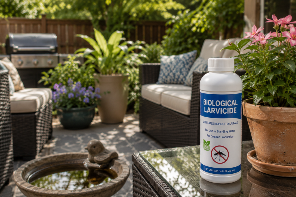How to Clear Mosquito Breeding Sites in Late Summer and Early Fall Patios