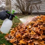 How to Get Rid of Fleas and Ticks in Backyard Leaf Piles Naturally
