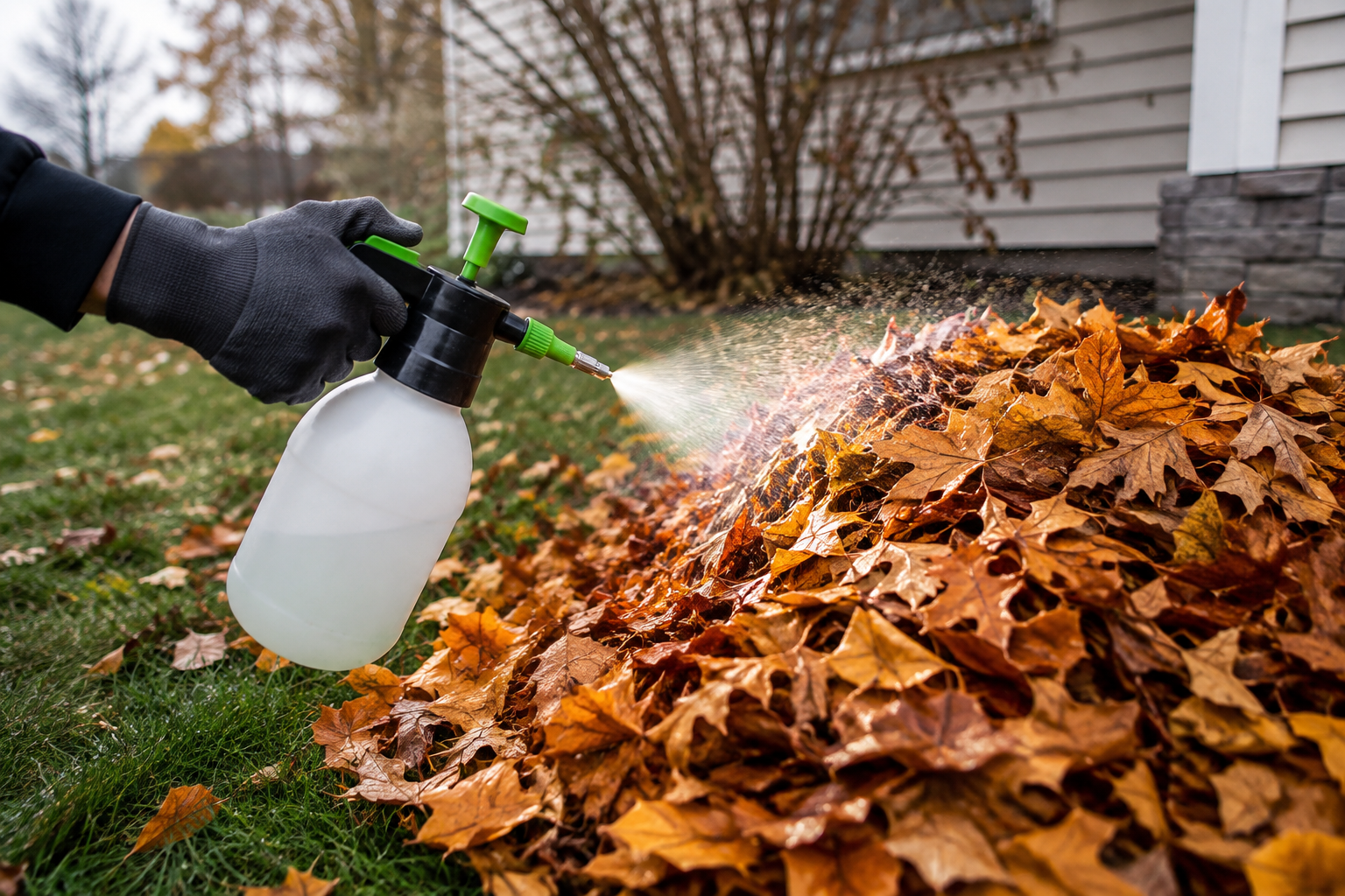 How to Get Rid of Fleas and Ticks in Backyard Leaf Piles Naturally