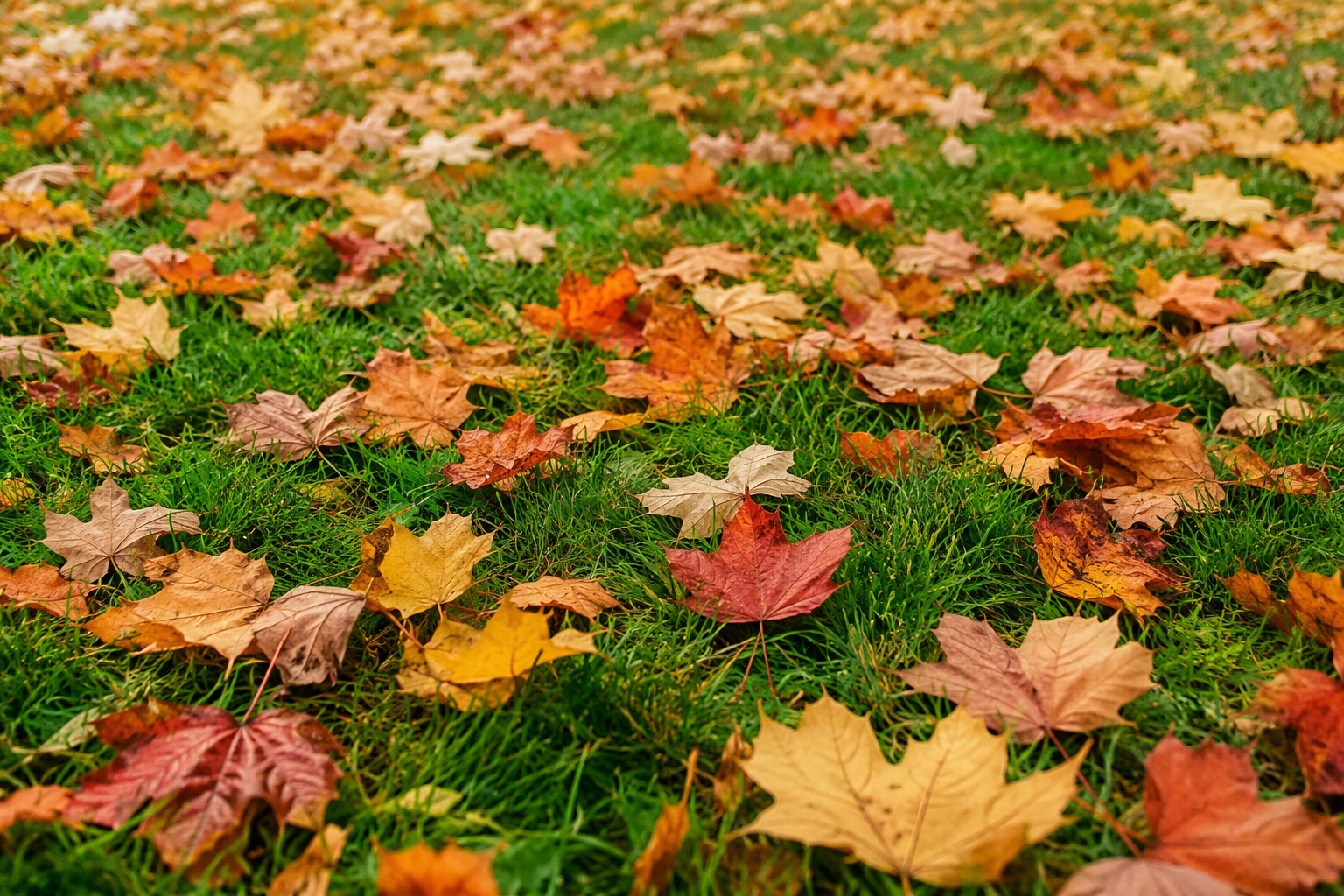 suggest 5 different pinterest titles based on people also ask search intents and 3-sentence meta descriptions with hashtags for this topic: Natural Ways to Clear Fall Leaves From Turf Without Smothering Your Grass