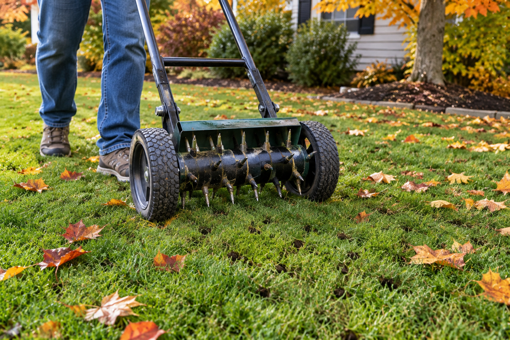 Fall Lawn Care Guide: Aeration, Fertilizing, Overseeding, Leaf Management & Winter Prep