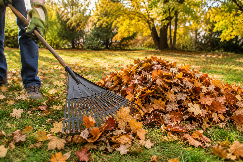 Natural Ways to Clear Fall Leaves From Turf Without Smothering Your Grass