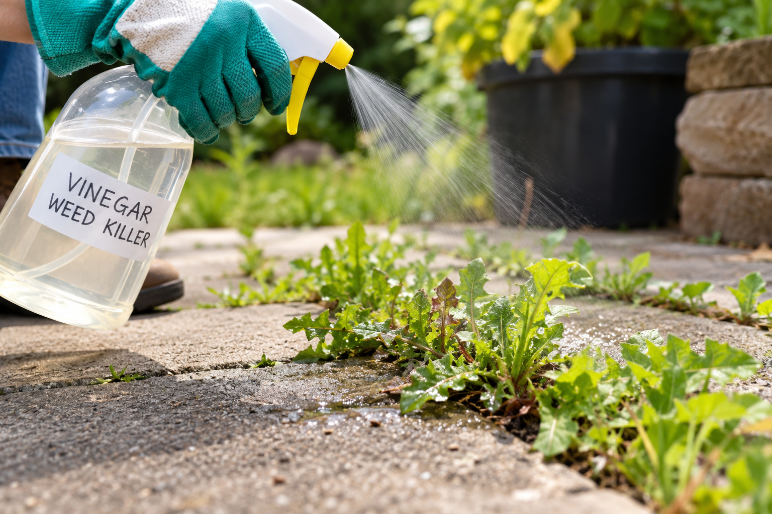 Does Vinegar Kill Weeds Permanently?