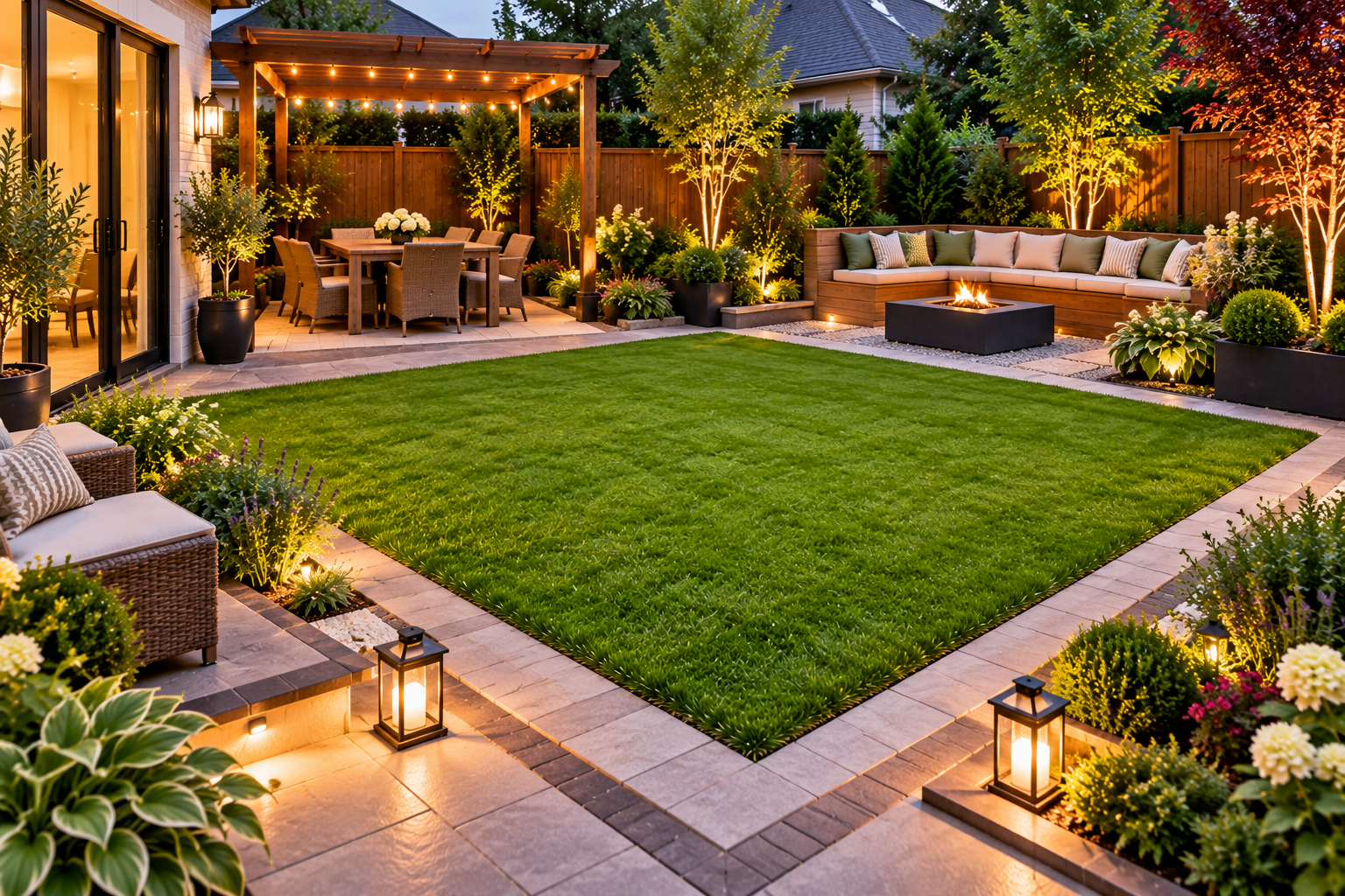 Unique Lawn Landscaping Ideas to Transform Your Yard Into a Stunning Outdoor Oasis