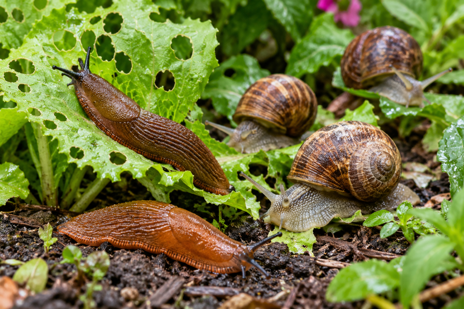 How to Get Rid of Slugs and Snails in the Garden Naturally Before Winter
