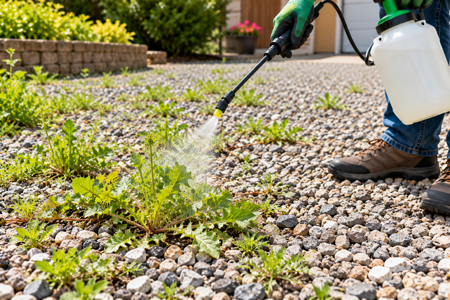 How to Kill Weeds in Gravel (and Keep Them From Coming Back)