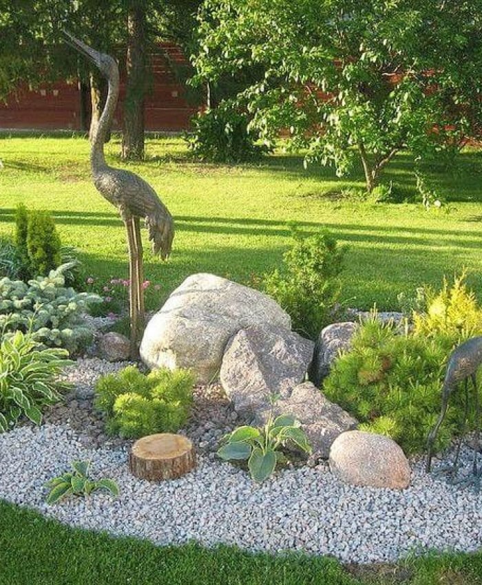 White Rocks Landscaping Ideas