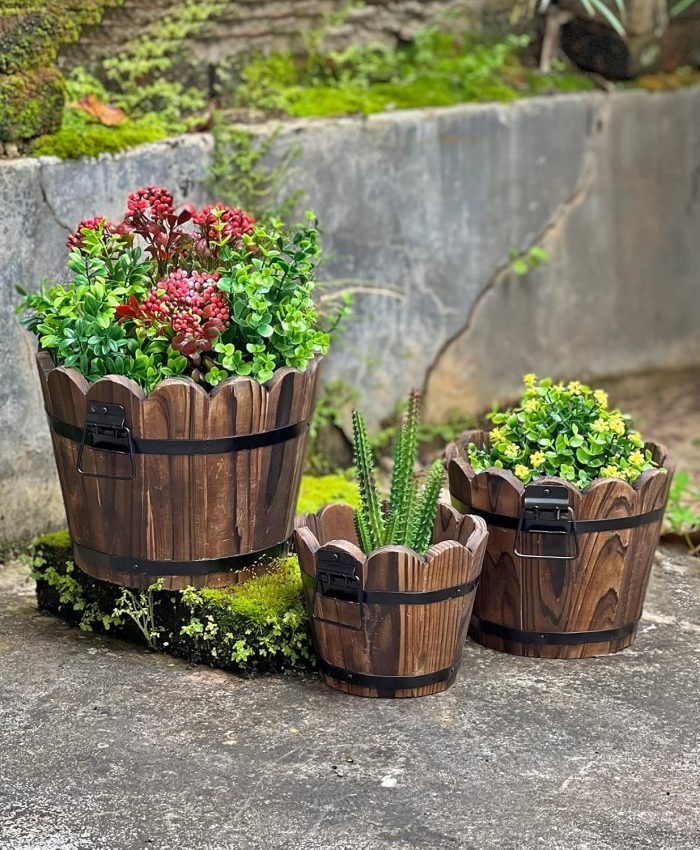 Fall Planters for Front Porches
