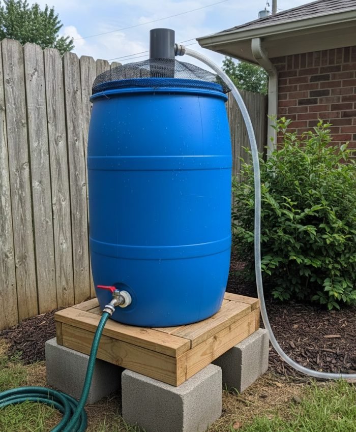 Cheap DIY Rain Water Collection Systems for Irrigation