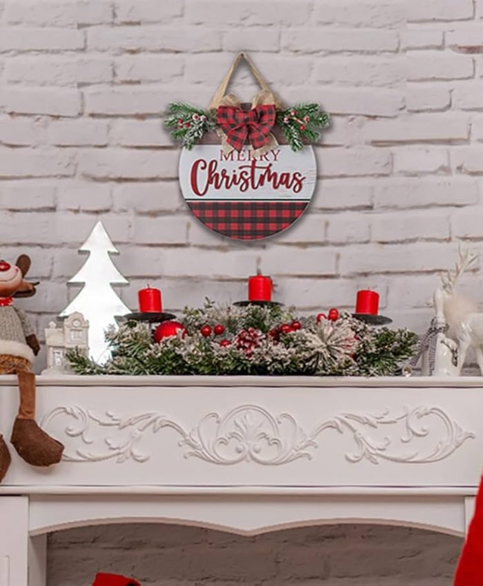 Cheap Christmas Mantel Decor Ideas Under $50