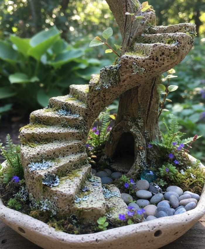 Creative Hypertufa Projects for Tiny Gardens