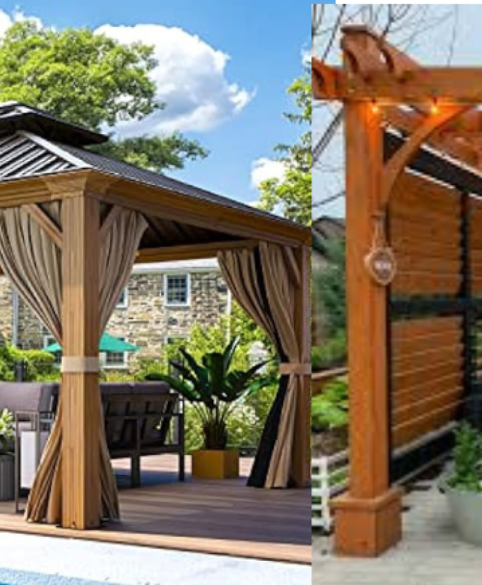 Pergola vs Gazebo