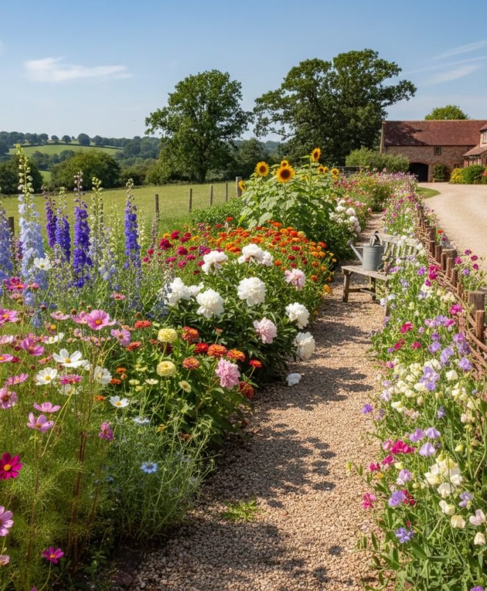 Cut Flower Garden Layout Ideas