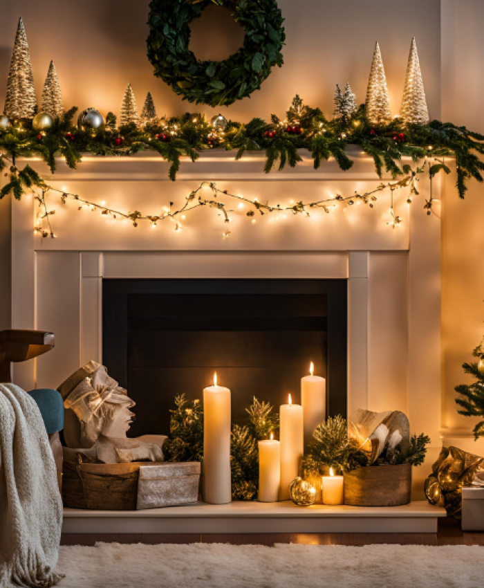 Christmas Mantle Decor Ideas