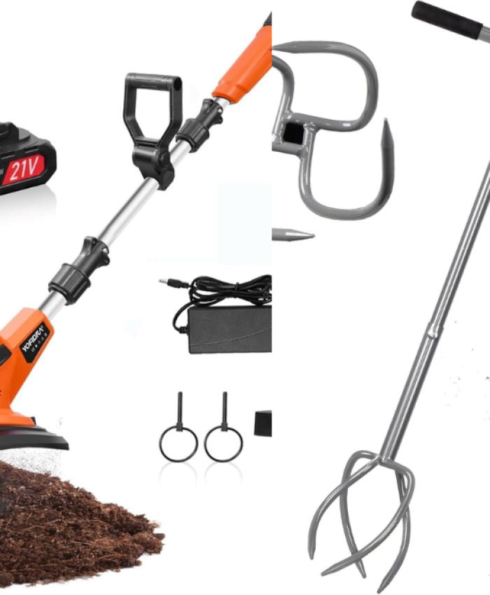 Electric vs Manual Tiller